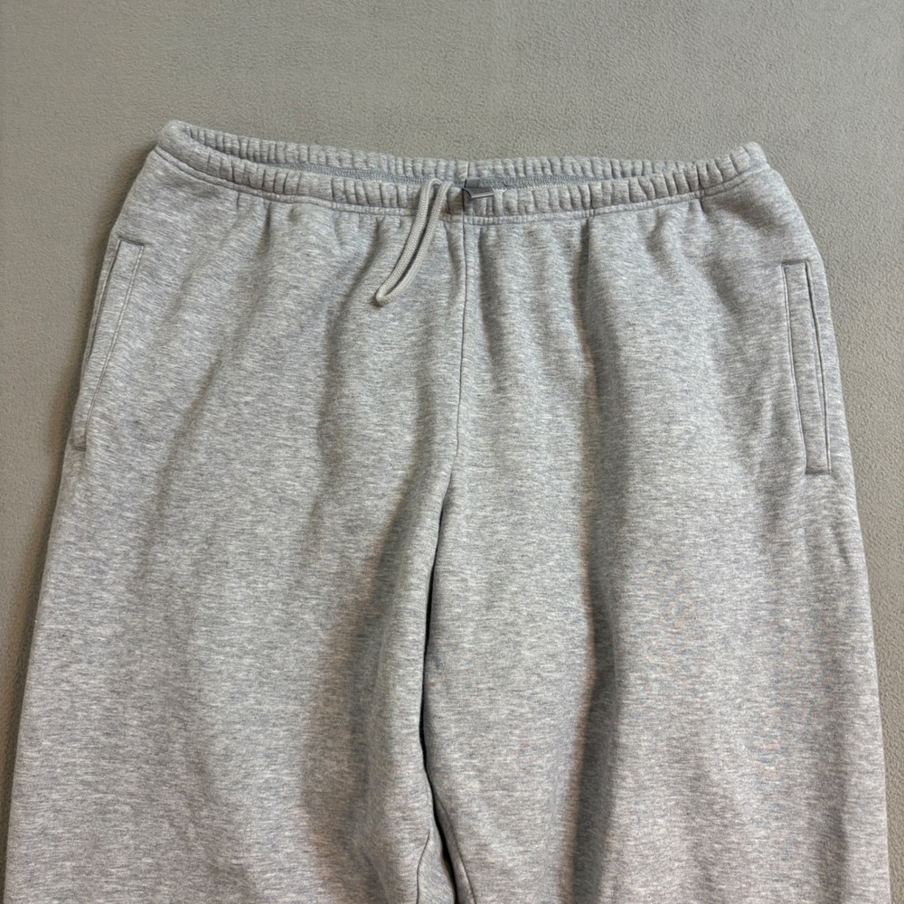 Skims Lounge Pant womens XL Gray Joggers Elastic Waist Pockets Capri - Picture 2 of 8